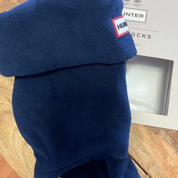 Hunter navy fleece size large NIB - Picture 2 of 2